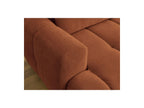 Fuji - Canapé D'Angle Convertible - Tissu Lisse - Angle Droit