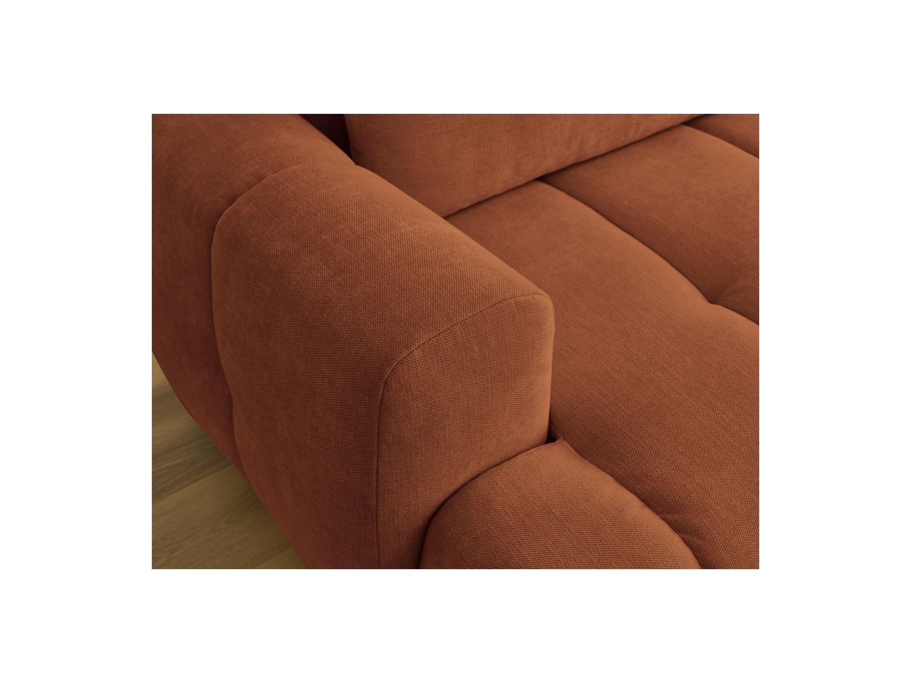 Fuji - Canapé D'Angle Convertible - Tissu Lisse - Angle Droit