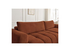 Fuji - Canapé D'Angle Convertible - Tissu Lisse - Angle Droit