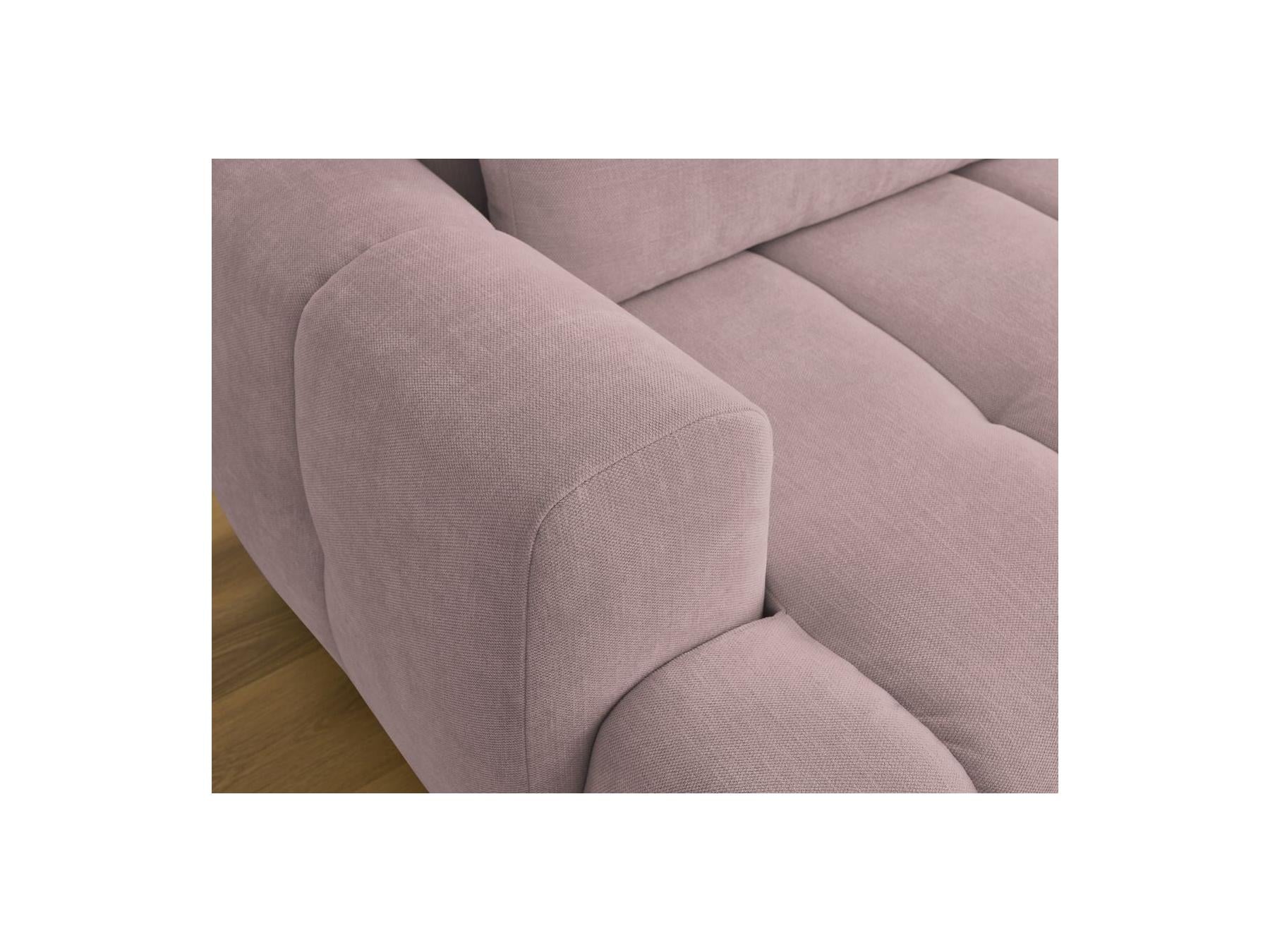 Fuji - Canapé D'Angle Convertible - Tissu Lisse - Angle Droit