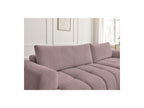 Fuji - Canapé D'Angle Convertible - Tissu Lisse - Angle Droit