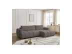 Fuji - Canapé D'Angle Convertible - Tissu Lisse - Angle Droit