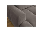 Fuji - Canapé D'Angle Convertible - Tissu Lisse - Angle Droit