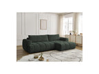 Fuji - Canapé D'Angle Convertible - Tissu Lisse - Angle Droit
