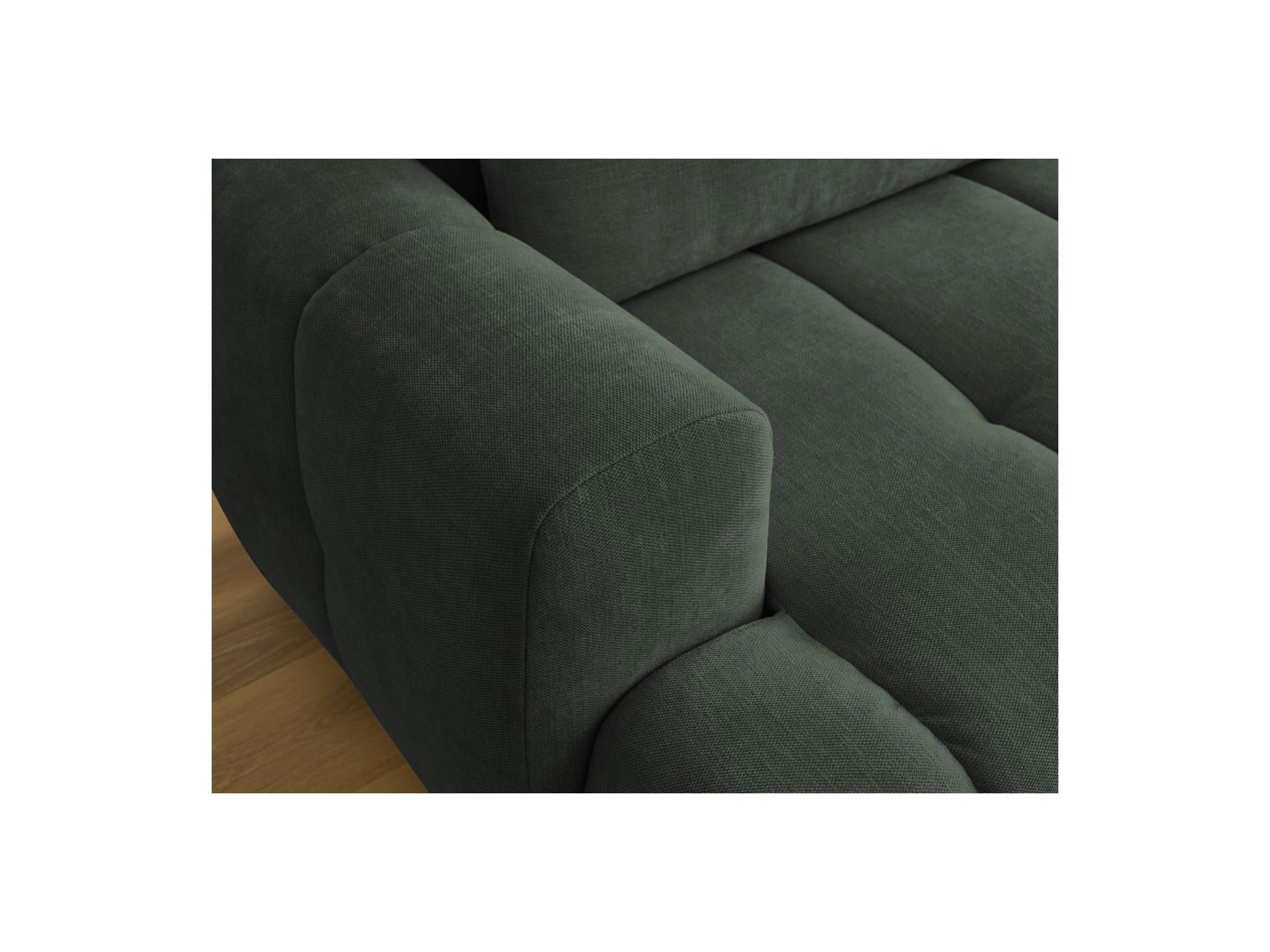 Fuji - Canapé D'Angle Convertible - Tissu Lisse - Angle Droit