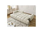 Fuji - Canapé D'Angle Convertible - Tissu Lisse - Angle Gauche