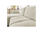 Fuji - Canapé D'Angle Convertible - Tissu Lisse - Angle Gauche