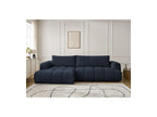 Fuji - Canapé D'Angle Convertible - Tissu Lisse - Angle Gauche