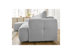 Fuji - Canapé D'Angle Convertible - Tissu Lisse - Angle Gauche