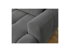 Fuji - Canapé D'Angle Convertible - Tissu Lisse - Angle Gauche