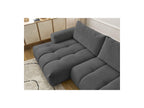 Fuji - Canapé D'Angle Convertible - Tissu Lisse - Angle Gauche