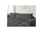 Fuji - Canapé D'Angle Convertible - Tissu Lisse - Angle Gauche