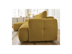 Fuji - Canapé D'Angle Convertible - Tissu Lisse - Angle Gauche