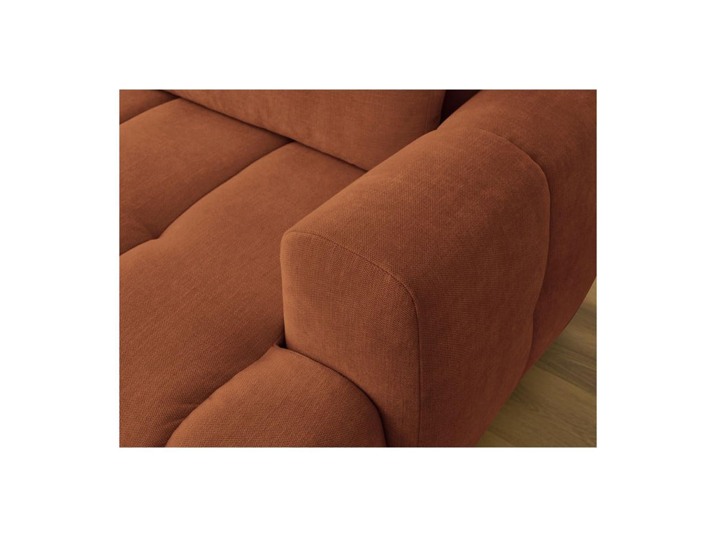 Fuji - Canapé D'Angle Convertible - Tissu Lisse - Angle Gauche