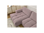 Fuji - Canapé D'Angle Convertible - Tissu Lisse - Angle Gauche