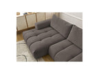 Fuji - Canapé D'Angle Convertible - Tissu Lisse - Angle Gauche