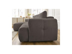 Fuji - Canapé D'Angle Convertible - Tissu Lisse - Angle Gauche