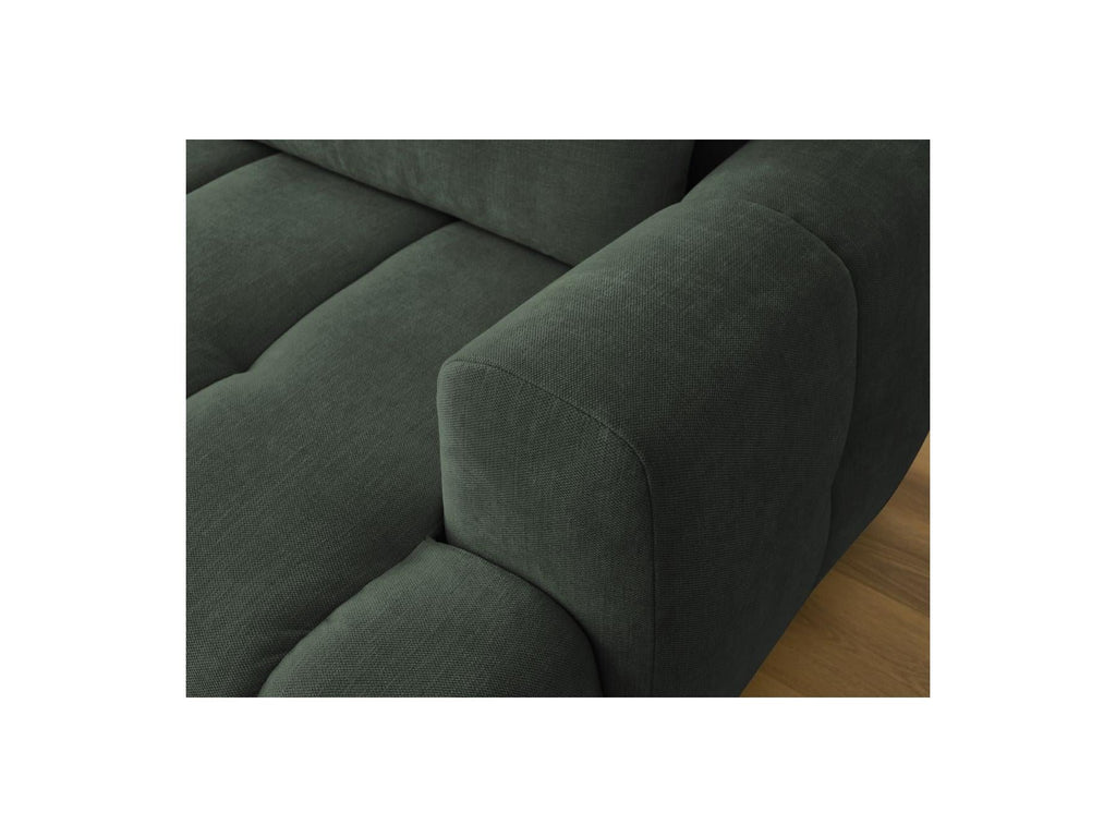 Fuji - Canapé D'Angle Convertible - Tissu Lisse - Angle Gauche
