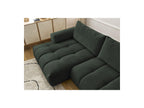 Fuji - Canapé D'Angle Convertible - Tissu Lisse - Angle Gauche