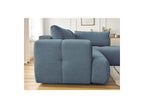 Fuji - Canapé D'Angle L Convertible - Tissu Lisse - Angle Droit