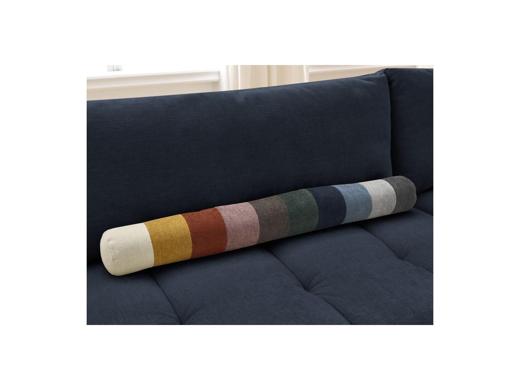 Fuji - Canapé D'Angle L Convertible - Tissu Lisse - Angle Droit