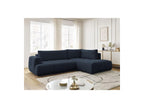 Fuji - Canapé D'Angle L Convertible - Tissu Lisse - Angle Droit