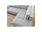 Fuji - Canapé D'Angle L Convertible - Tissu Lisse - Angle Droit