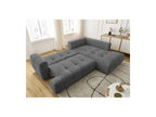 Fuji - Canapé D'Angle L Convertible - Tissu Lisse - Angle Droit