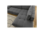 Fuji - Canapé D'Angle L Convertible - Tissu Lisse - Angle Droit