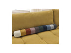 Fuji - Canapé D'Angle L Convertible - Tissu Lisse - Angle Droit