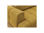 Fuji - Canapé D'Angle L Convertible - Tissu Lisse - Angle Droit