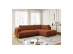 Fuji - Canapé D'Angle L Convertible - Tissu Lisse - Angle Droit