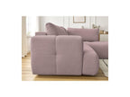 Fuji - Canapé D'Angle L Convertible - Tissu Lisse - Angle Droit