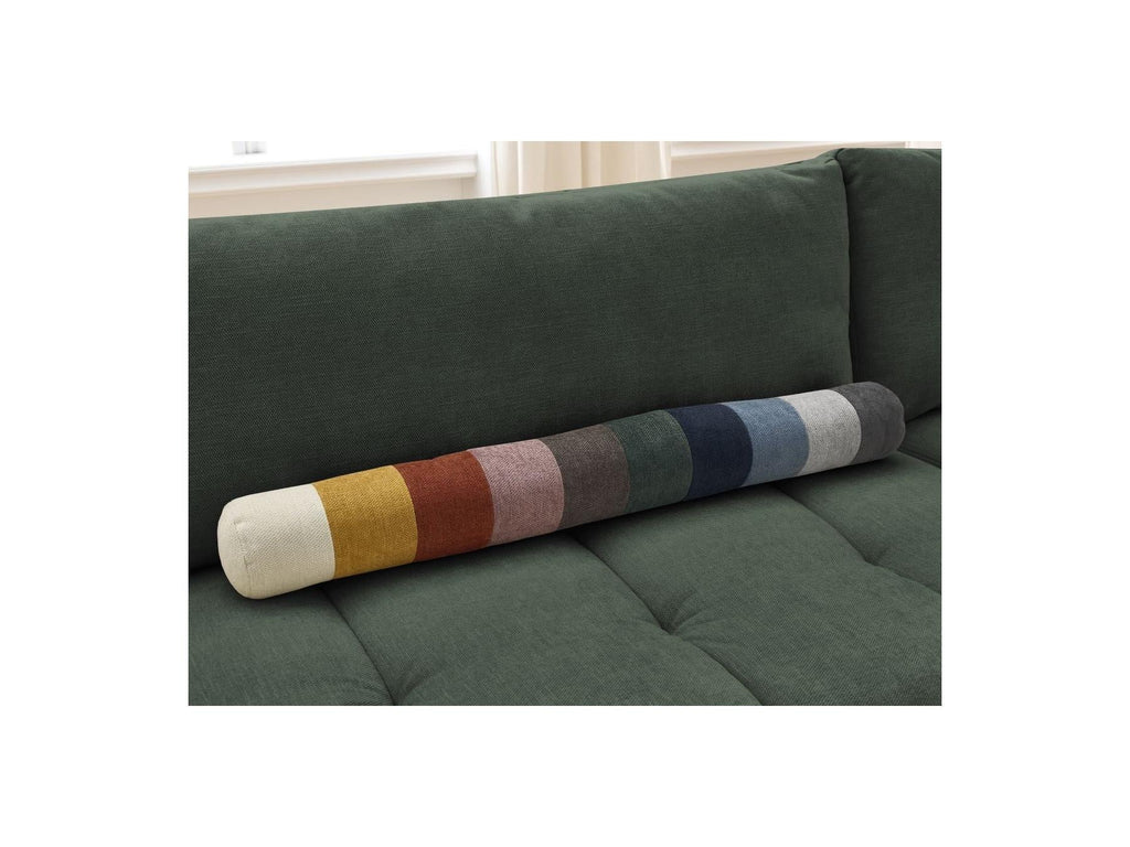 Fuji - Canapé D'Angle L Convertible - Tissu Lisse - Angle Droit