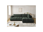 Fuji - Canapé D'Angle L Convertible - Tissu Lisse - Angle Droit