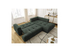 Fuji - Canapé D'Angle L Convertible - Tissu Lisse - Angle Droit