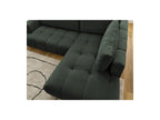 Fuji - Canapé D'Angle L Convertible - Tissu Lisse - Angle Droit