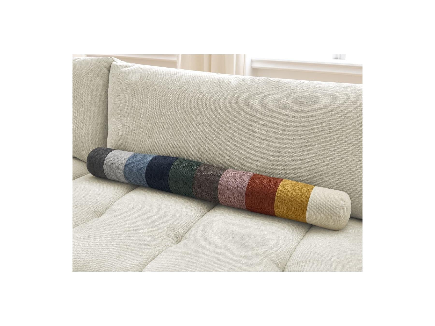 Fuji - Canapé D'Angle L Convertible - Tissu Lisse - Angle Gauche