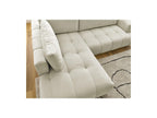Fuji - Canapé D'Angle L Convertible - Tissu Lisse - Angle Gauche