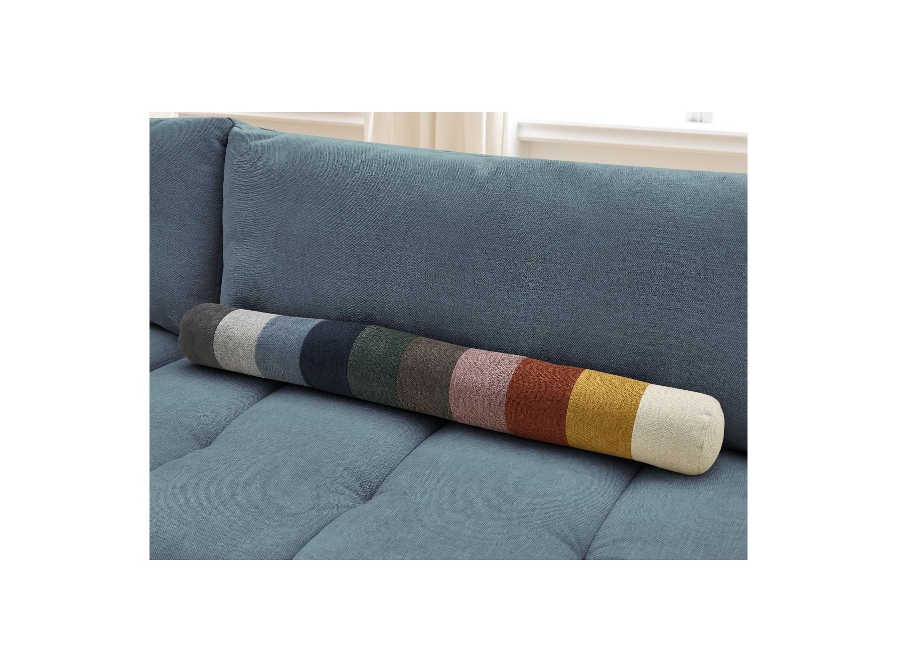 Fuji - Canapé D'Angle L Convertible - Tissu Lisse - Angle Gauche