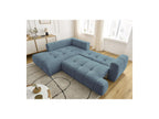 Fuji - Canapé D'Angle L Convertible - Tissu Lisse - Angle Gauche