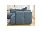 Fuji - Canapé D'Angle L Convertible - Tissu Lisse - Angle Gauche