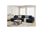 Fuji - Canapé D'Angle L Convertible - Tissu Lisse - Angle Gauche