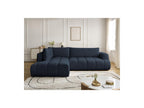 Fuji - Canapé D'Angle L Convertible - Tissu Lisse - Angle Gauche