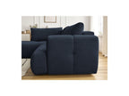 Fuji - Canapé D'Angle L Convertible - Tissu Lisse - Angle Gauche