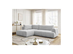 Fuji - Canapé D'Angle L Convertible - Tissu Lisse - Angle Gauche