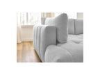Fuji - Canapé D'Angle L Convertible - Tissu Lisse - Angle Gauche
