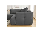 Fuji - Canapé D'Angle L Convertible - Tissu Lisse - Angle Gauche