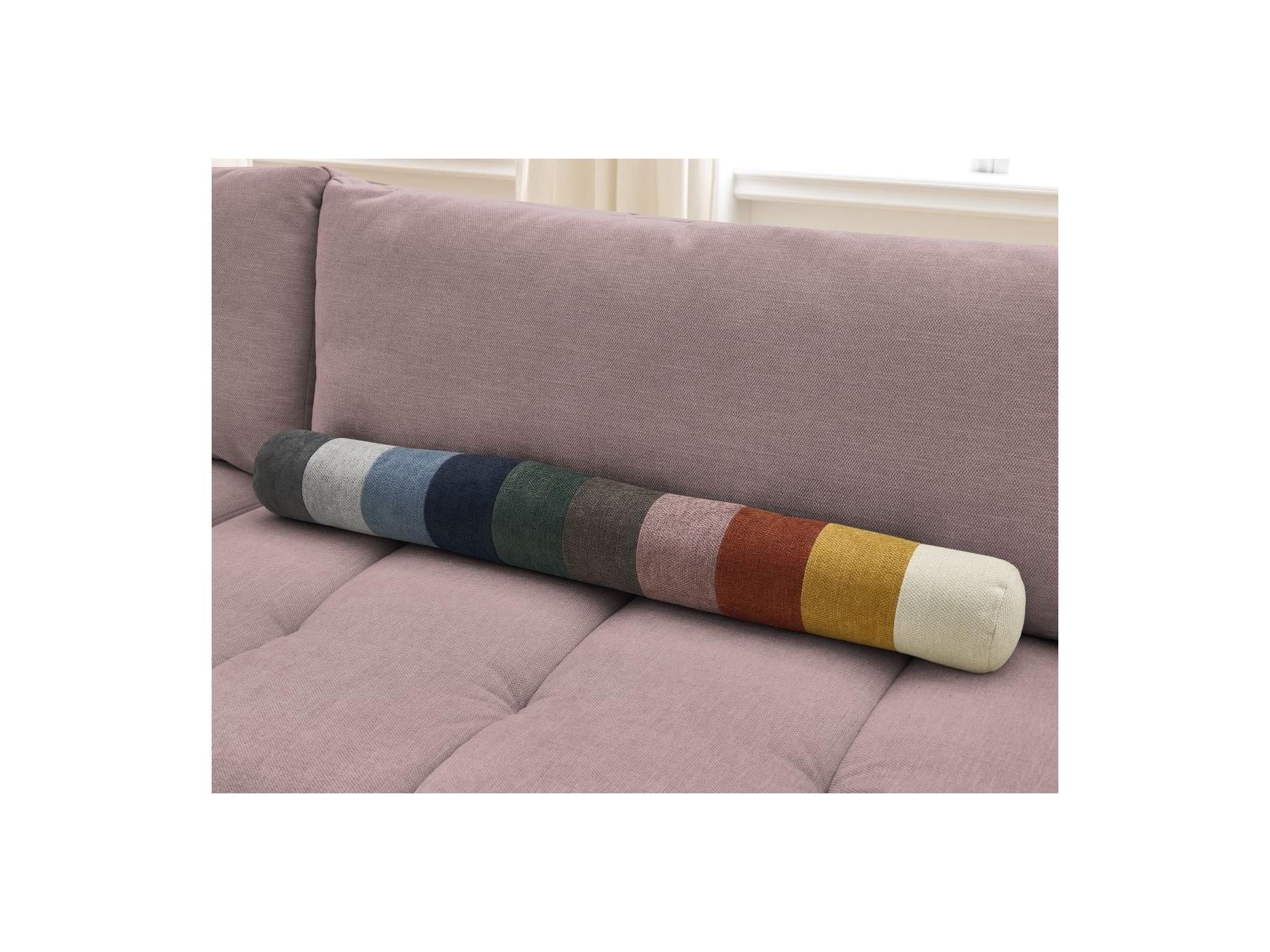 Fuji - Canapé D'Angle L Convertible - Tissu Lisse - Angle Gauche