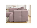 Fuji - Canapé D'Angle L Convertible - Tissu Lisse - Angle Gauche